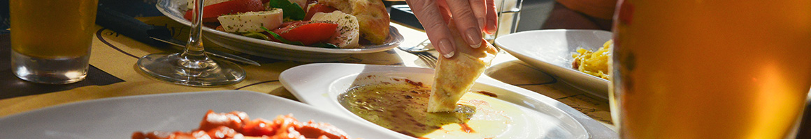 Eating Asian Fusion Dim Sum at Wild Ginger Bellevue restaurant in Bellevue, WA.